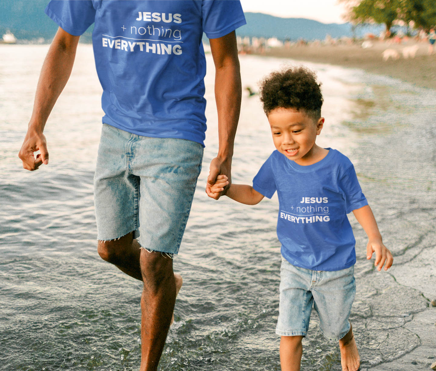 JESUS EQUALS EVERYTHING FRONT - CHRISTIAN T-SHIRT